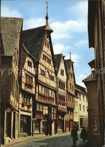 AK / Ansichtskarte Bad Muenstereifel Orchheimerstrasse mit Windeckhaus Fachwerk Kat. Bad Muenstereifel