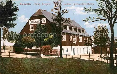 AK / Ansichtskarte Zinnwald Georgenfeld Gasthof Saechsischer Reiter Kat. Altenberg