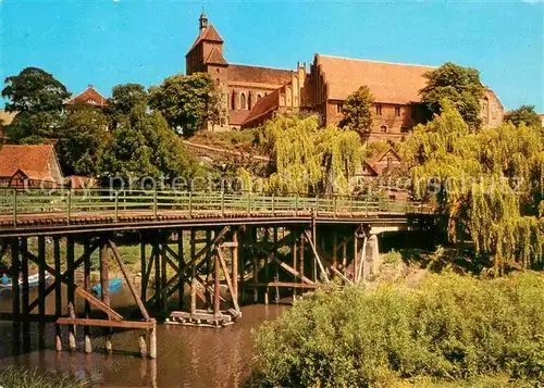 AK / Ansichtskarte Havelberg Blick zum Dom und zur Havelbruecke Kat. Havelberg