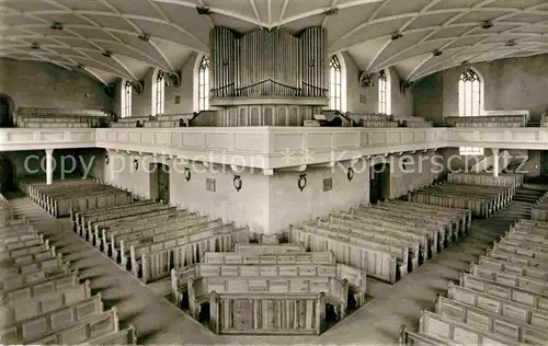 AK / Ansichtskarte Freudenstadt Evangelische Stadtkirche Inneres Kat. Freudenstadt