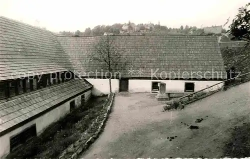 AK / Ansichtskarte Altenberg Erzgebirge Bergbaumuseum Handabzug Kat. Geising