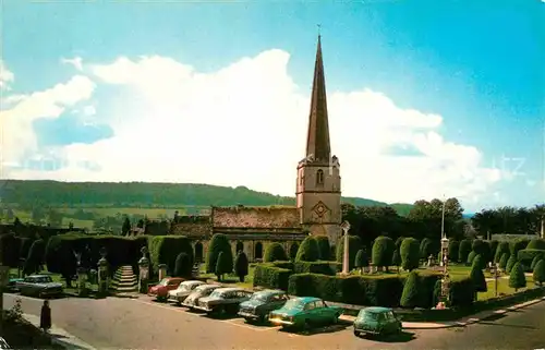 AK / Ansichtskarte Painswick Victoria Square and Church Kat. Stroud