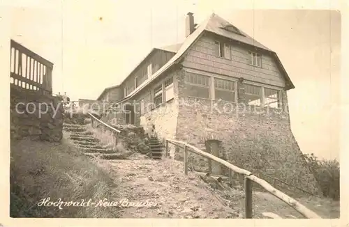 AK / Ansichtskarte Hochwald Zittau Neue Baude  Kat. Zittau