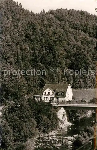 AK / Ansichtskarte Tiefenstein Albtal Gasthaus zur Post Kat. Goerwihl