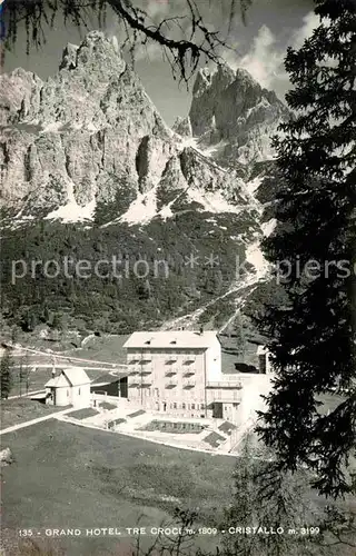 AK / Ansichtskarte Cristallo Grand Hotel Tre Croci Kat. Cortina d Ampezzo