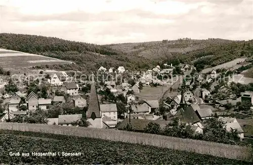 AK / Ansichtskarte Hessenthal Spessart Gesamtansicht  Kat. Mespelbrunn