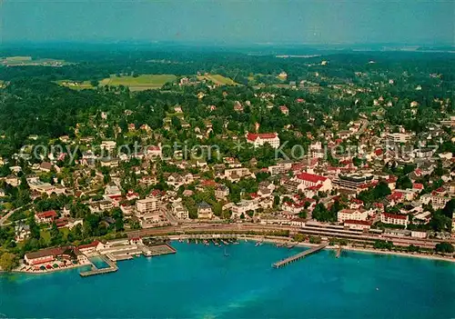 AK / Ansichtskarte Starnberg See Fliegeraufnahme Kat. Starnberg