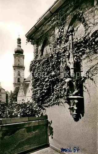 AK / Ansichtskarte Weiden Oberpfalz Rathaus Michaelskirche Kat. Weiden i.d.OPf.