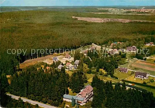 AK / Ansichtskarte Villingen Schwenningen Fliegeraufnahme Sanatorium Waldeck Kat. Villingen Schwenningen