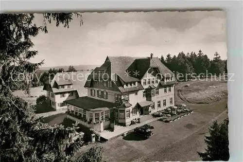 AK / Ansichtskarte Kniebis Freudenstadt Hoehenhotel Alexanderschanze Kat. Freudenstadt