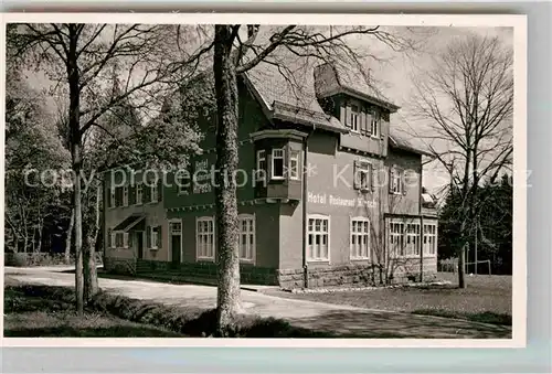 AK / Ansichtskarte Zwieselberg Freudenstadt Hotel Pension Hirsch Kat. Freudenstadt