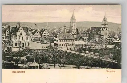 AK / Ansichtskarte Freudenstadt Teilansicht Marktplatz Kat. Freudenstadt