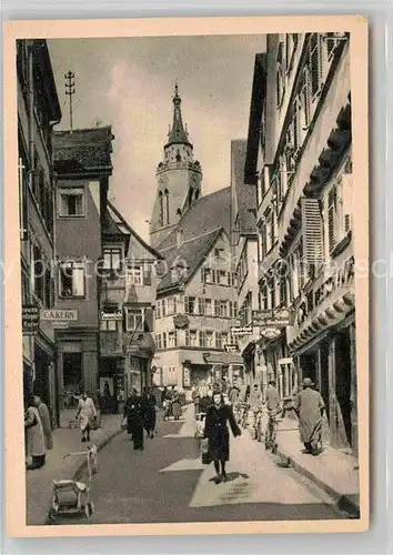 AK / Ansichtskarte Tuebingen Neckargasse Kat. Tuebingen