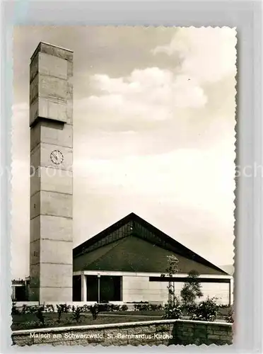 AK / Ansichtskarte Malsch Karlsruhe Sankt Bernhard Kirche Kat. Malsch