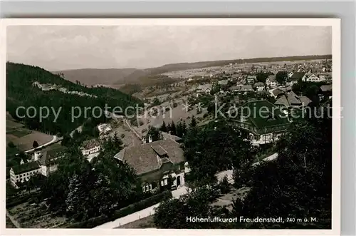 AK / Ansichtskarte Freudenstadt Panorama Kat. Freudenstadt