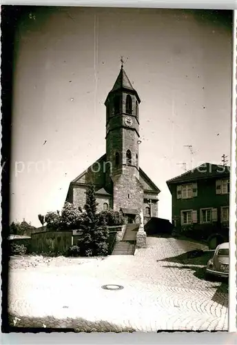 AK / Ansichtskarte Malsch Karlsruhe Kirche Kat. Malsch