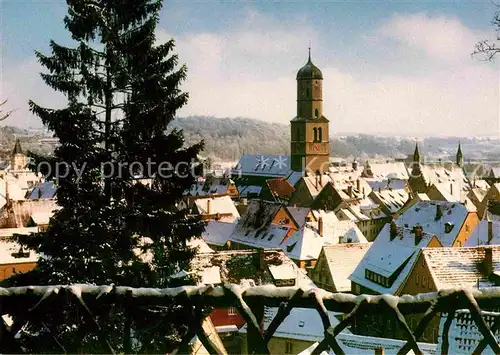 AK / Ansichtskarte Biberach Riss Stadtpfarrkirche  Kat. Biberach an der Riss