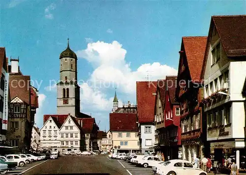 AK / Ansichtskarte Biberach Riss Marktplatz Stadtpfarrkirche Kat. Biberach an der Riss