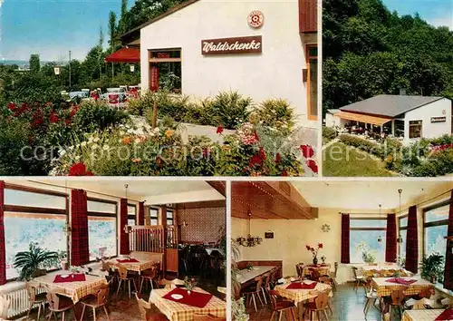 AK / Ansichtskarte Biberach Riss Restaurant Waldschenke Kat. Biberach an der Riss