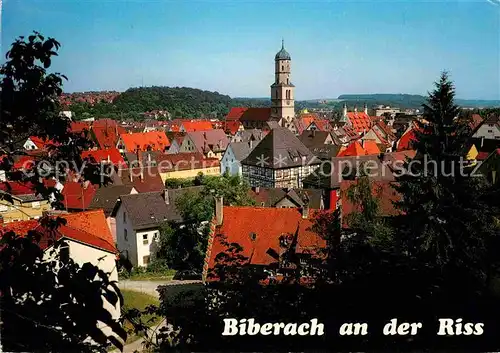 AK / Ansichtskarte Biberach Riss Gesamtansicht  Kat. Biberach an der Riss