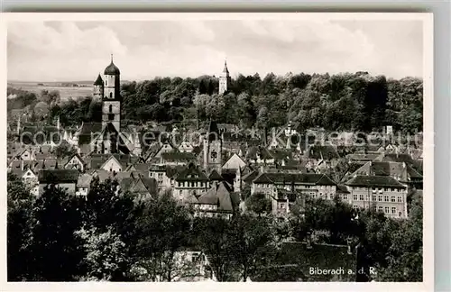 AK / Ansichtskarte Biberach Riss Gesamtansicht  Kat. Biberach an der Riss