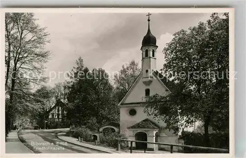 AK / Ansichtskarte Biberach Riss Friedhof Kapelle Kat. Biberach an der Riss