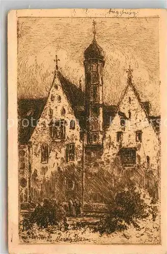 AK / Ansichtskarte Augsburg Kirche Kat. Augsburg