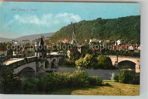 AK / Ansichtskarte Koesen Bad Saalebruecken Panorama Kat. Bad Koesen