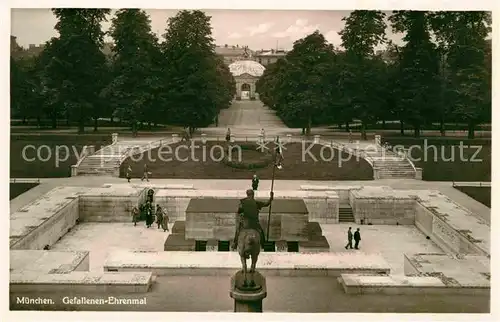 AK / Ansichtskarte Muenchen Gefallen Ehrenmal Kat. Muenchen