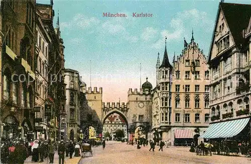 AK / Ansichtskarte Muenchen Karlstor Kat. Muenchen