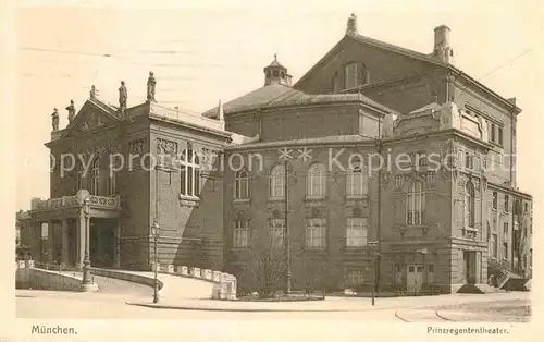 AK / Ansichtskarte Muenchen Prinzregententheater Kat. Muenchen