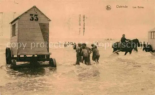 AK / Ansichtskarte Ostende Flandre Les Bains Kat. 