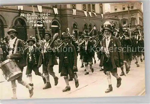 AK / Ansichtskarte Muenchen Deutsches Bundesschiessen 1927 Kat. Muenchen