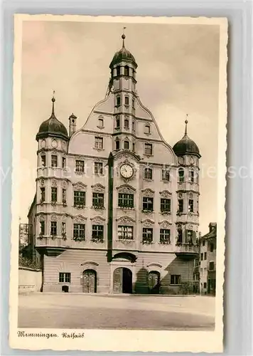 AK / Ansichtskarte Memmingen Rathaus Kat. Memmingen