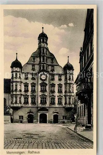 AK / Ansichtskarte Memmingen Rathaus Kat. Memmingen