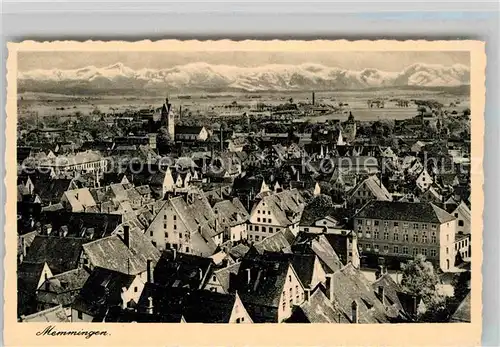 AK / Ansichtskarte Memmingen Panorama Kat. Memmingen