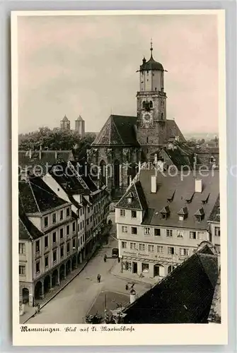 AK / Ansichtskarte Memmingen St Martinskirche Kat. Memmingen