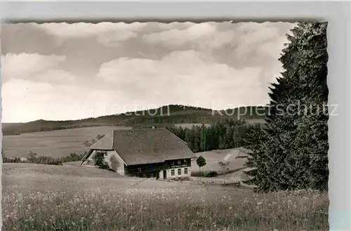 AK / Ansichtskarte Hohlengraben Gasthaus zum Kreuz Kat. Breitnau Schwarzwald