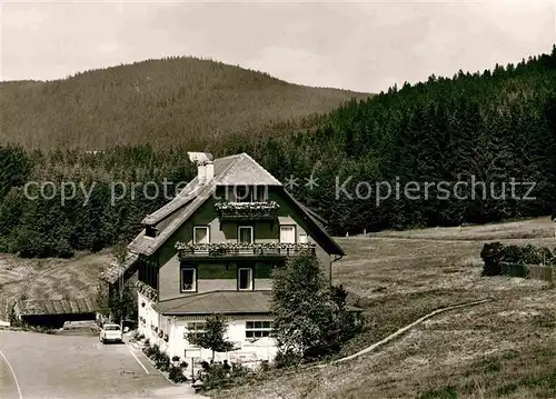 AK / Ansichtskarte Breitnau Cafe Pension Faller Kat. Breitnau