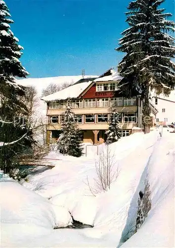 AK / Ansichtskarte Muggenbrunn Pension Adler Kat. Todtnau