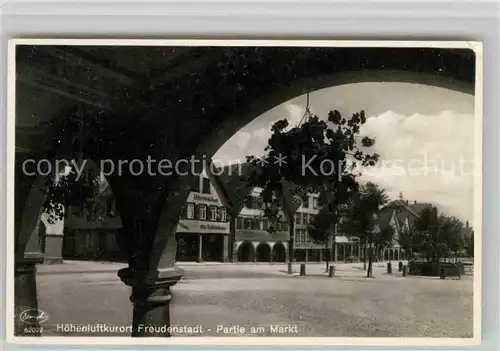 AK / Ansichtskarte Freudenstadt Marktplatz Kat. Freudenstadt