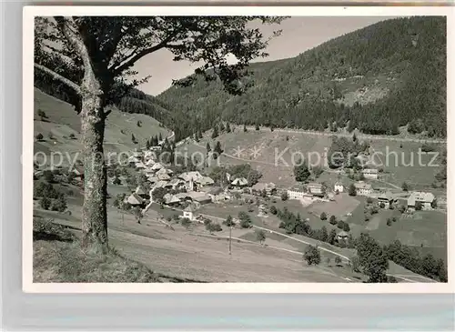 AK / Ansichtskarte Aftersteg Ortsansicht Kat. Todtnau