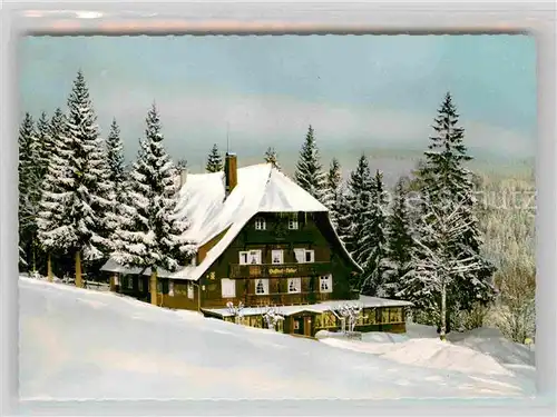 AK / Ansichtskarte Baerental Feldberg Gasthof Adler Kat. Feldberg (Schwarzwald)