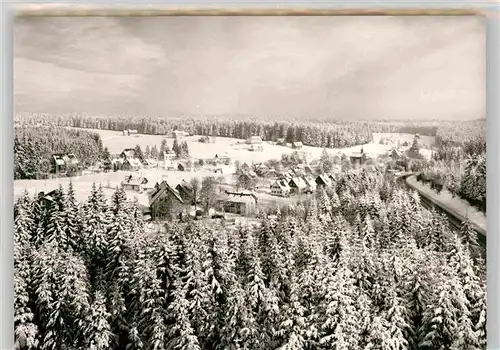 AK / Ansichtskarte Kniebis Freudenstadt Panorama Winter Kat. Freudenstadt