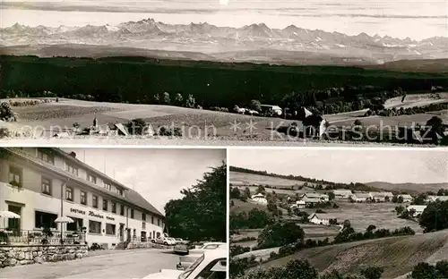 AK / Ansichtskarte Wolpadingen Panorama Gasthaus Hirschen Pension Kat. Dachsberg