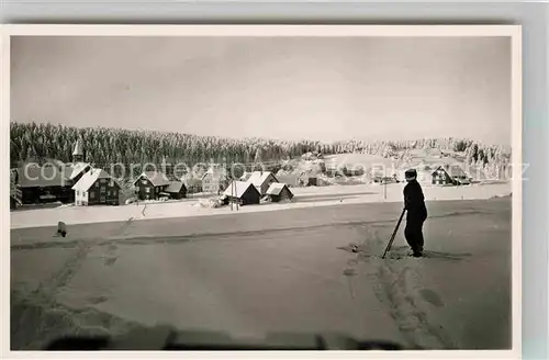 AK / Ansichtskarte Kniebis Freudenstadt Winterpanorama Gasthof Ochsen Kat. Freudenstadt