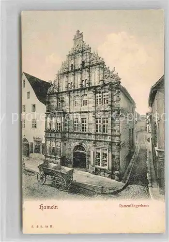 AK / Ansichtskarte Hameln Rattenfaengerhaus Kat. Hameln