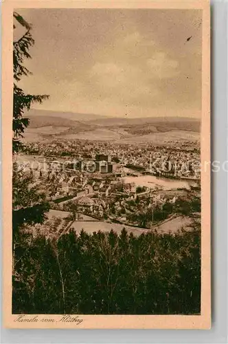 AK / Ansichtskarte Hameln Blick vom Kluettberg Kat. Hameln