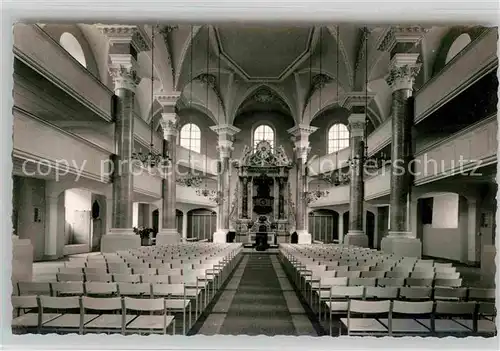 AK / Ansichtskarte Wolfenbuettel Trinitatiskirche innen Kat. Wolfenbuettel