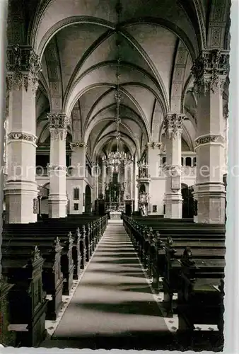 AK / Ansichtskarte Wolfenbuettel St. Marienkirche innen Kat. Wolfenbuettel